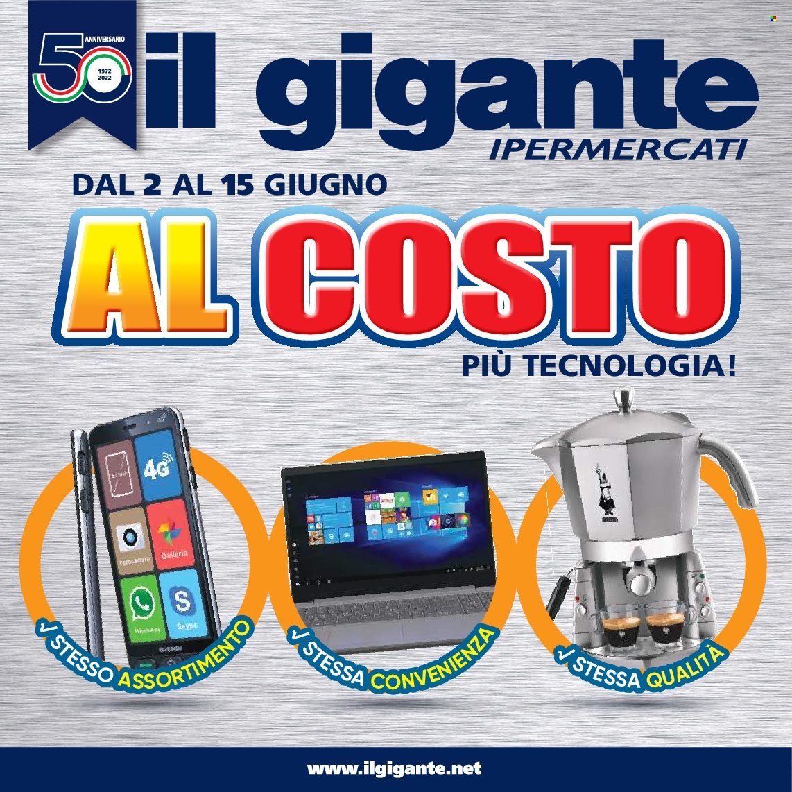 Volantino Il Gigante - 2/6/2022 - 15/6/2022. Pagina 1
