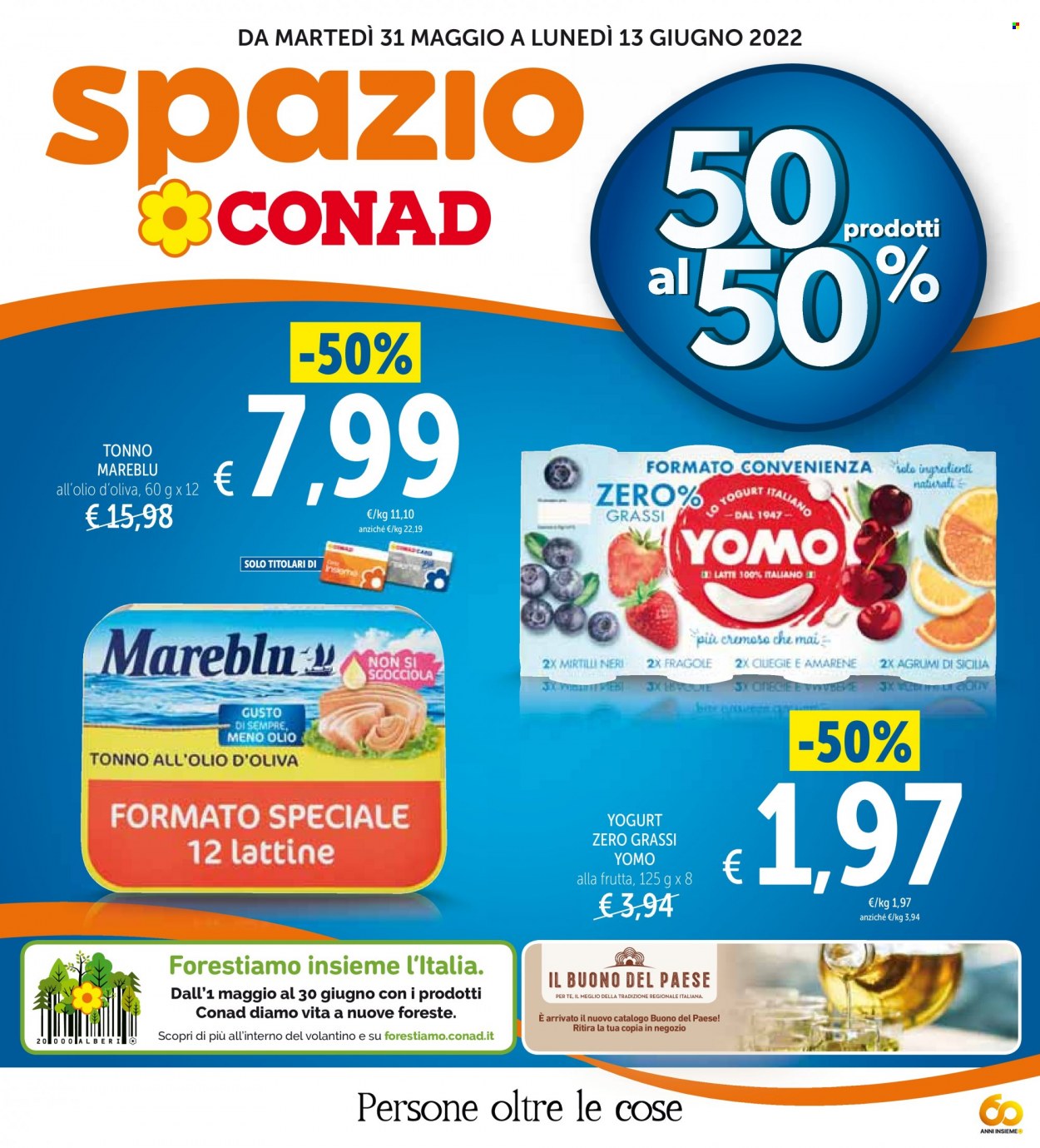Volantino Conad - 31/5/2022 - 13/6/2022. Pagina 1