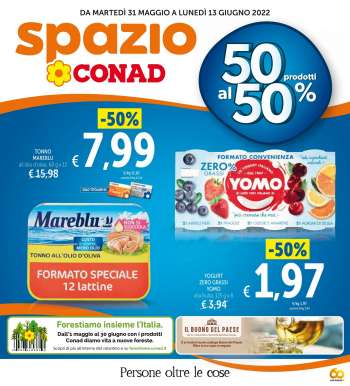 Volantino Conad - 31/5/2022 - 13/6/2022.