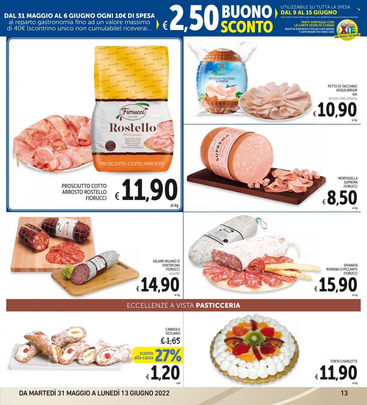 Volantino Conad - 31/5/2022 - 13/6/2022. Pagina 13