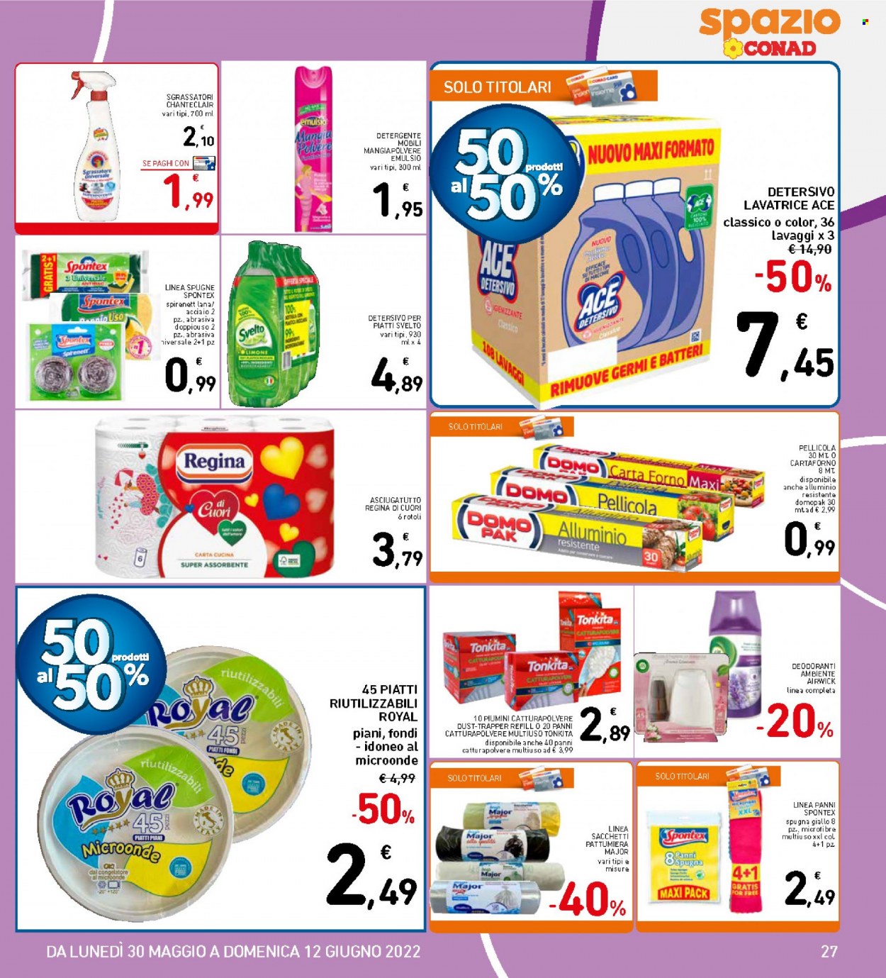Volantino Conad - 30/5/2022 - 12/6/2022. Pagina 27