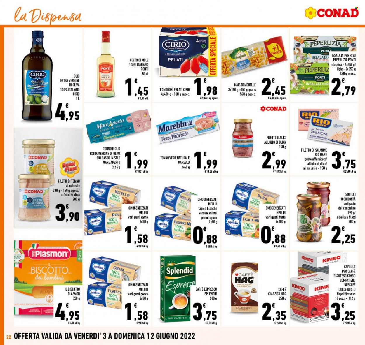 Volantino Conad - 3/6/2022 - 12/6/2022. Pagina 22