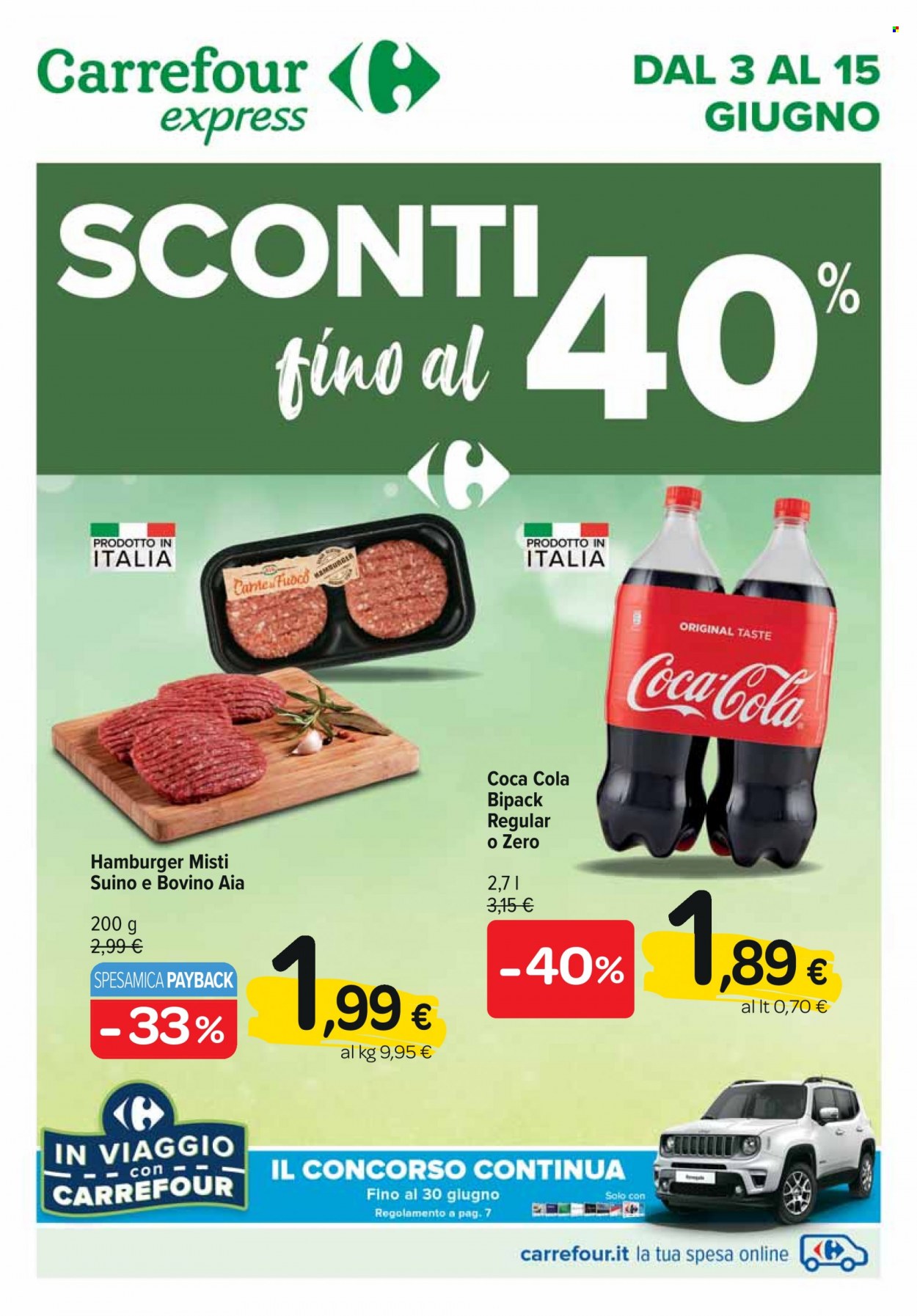 Leták Carrefour - 3.6.2022 - 15.6.2022. Strana 1
