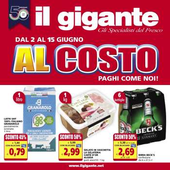 Volantino Il Gigante - 2/6/2022 - 15/6/2022.