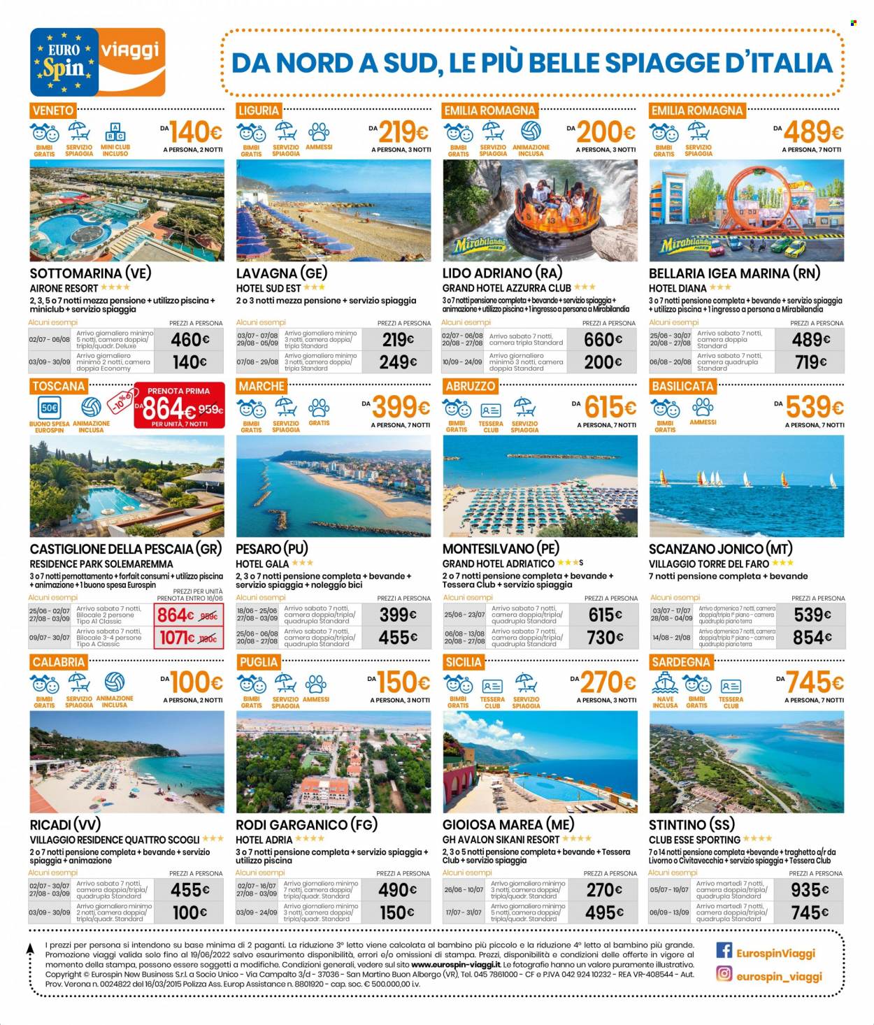 Volantino EuroSpin - 9/6/2022 - 19/6/2022. Pagina 18