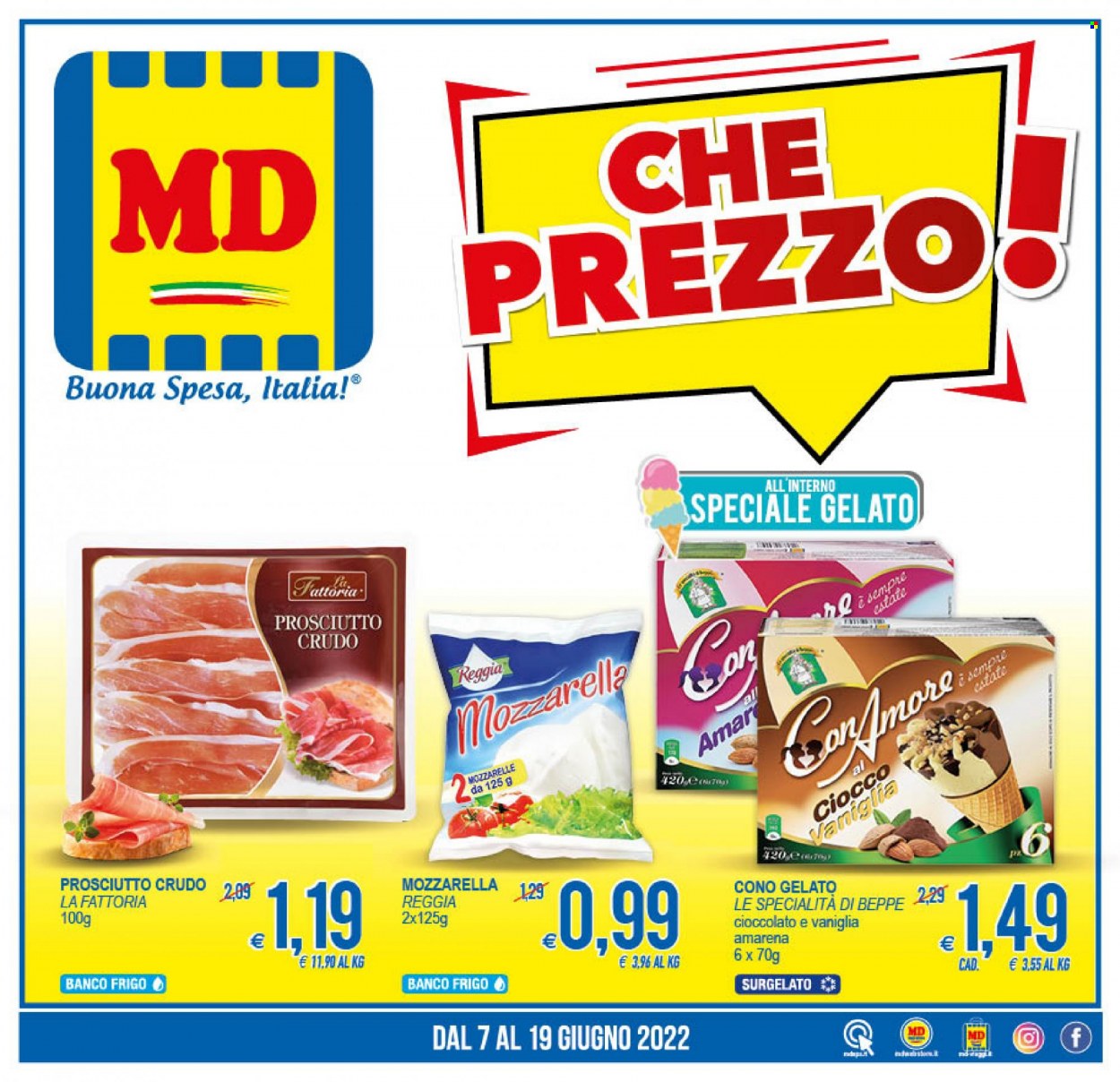 Leták MD Discount - 7.6.2022 - 19.6.2022. Strana 1