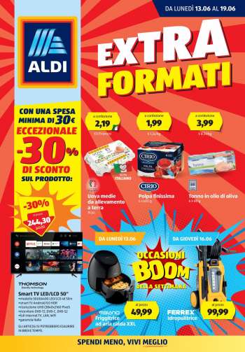 Volantino Aldi - 13/6/2022 - 19/6/2022.