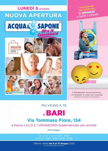 Volantino Acqua & Sapone - 6/6/2022 - 15/6/2022.