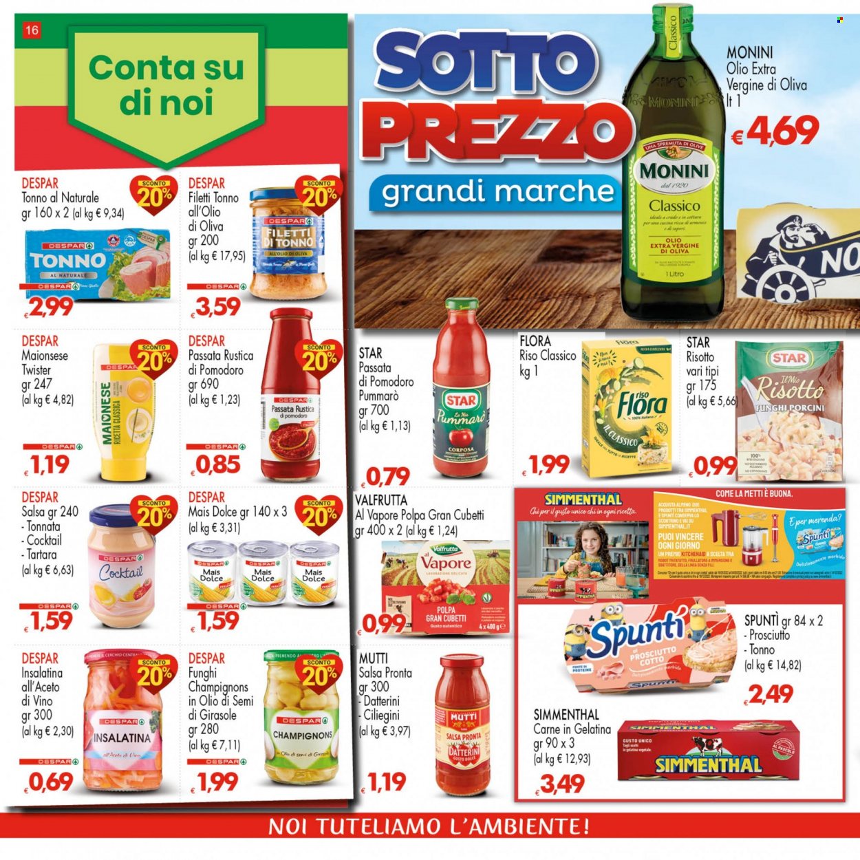 Volantino Eurospar - 9/6/2022 - 22/6/2022. Pagina 16
