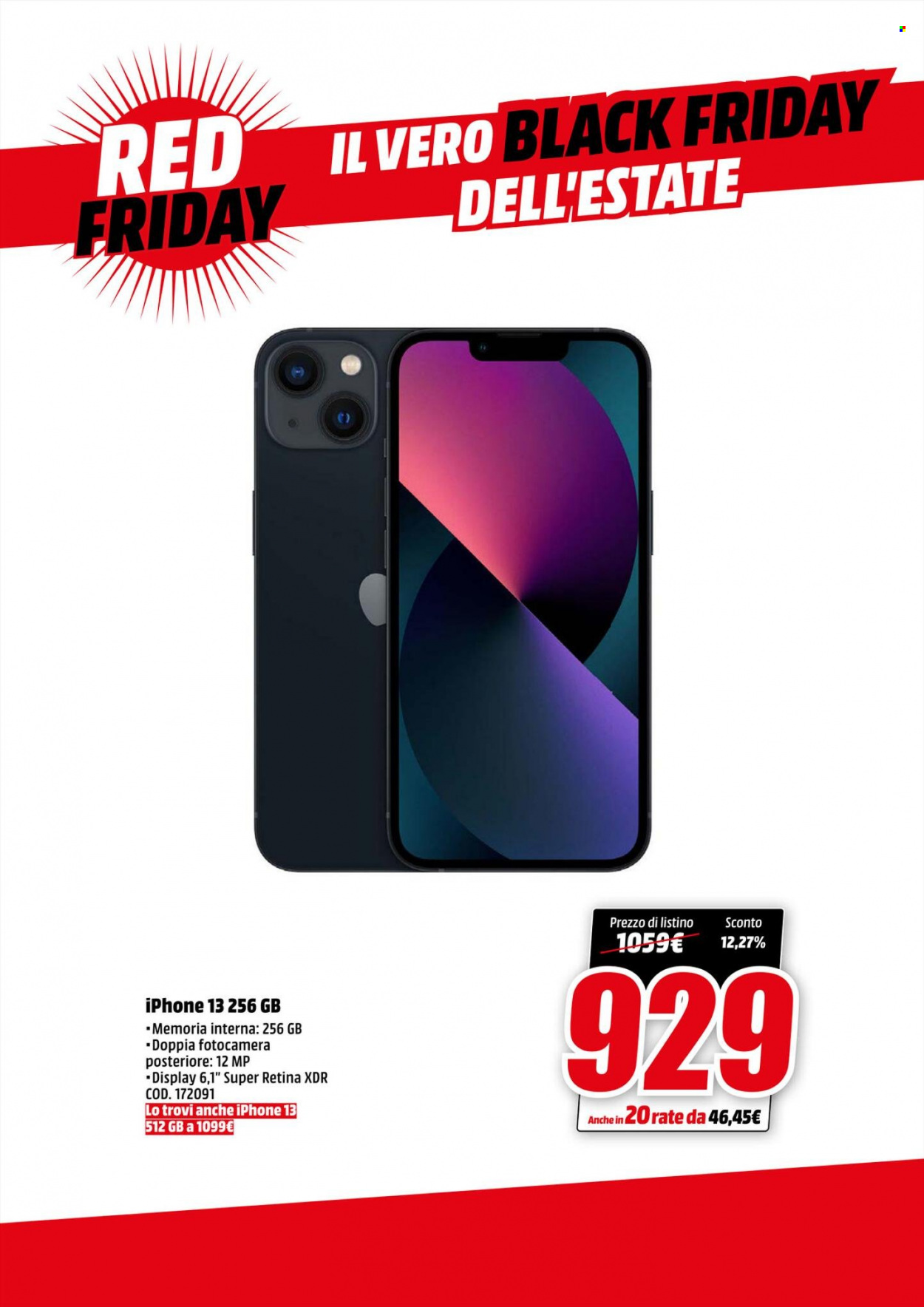Volantino MediaWorld - 3/6/2022 - 12/6/2022. Pagina 2