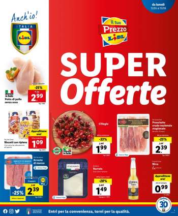Volantino Lidl - 13/6/2022 - 19/6/2022.