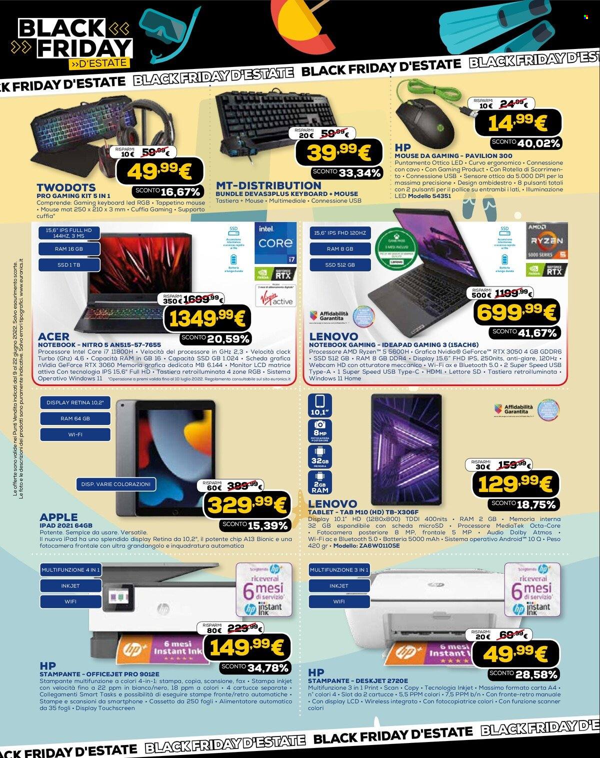 Volantino Euronics - 9/6/2022 - 22/6/2022. Pagina 12