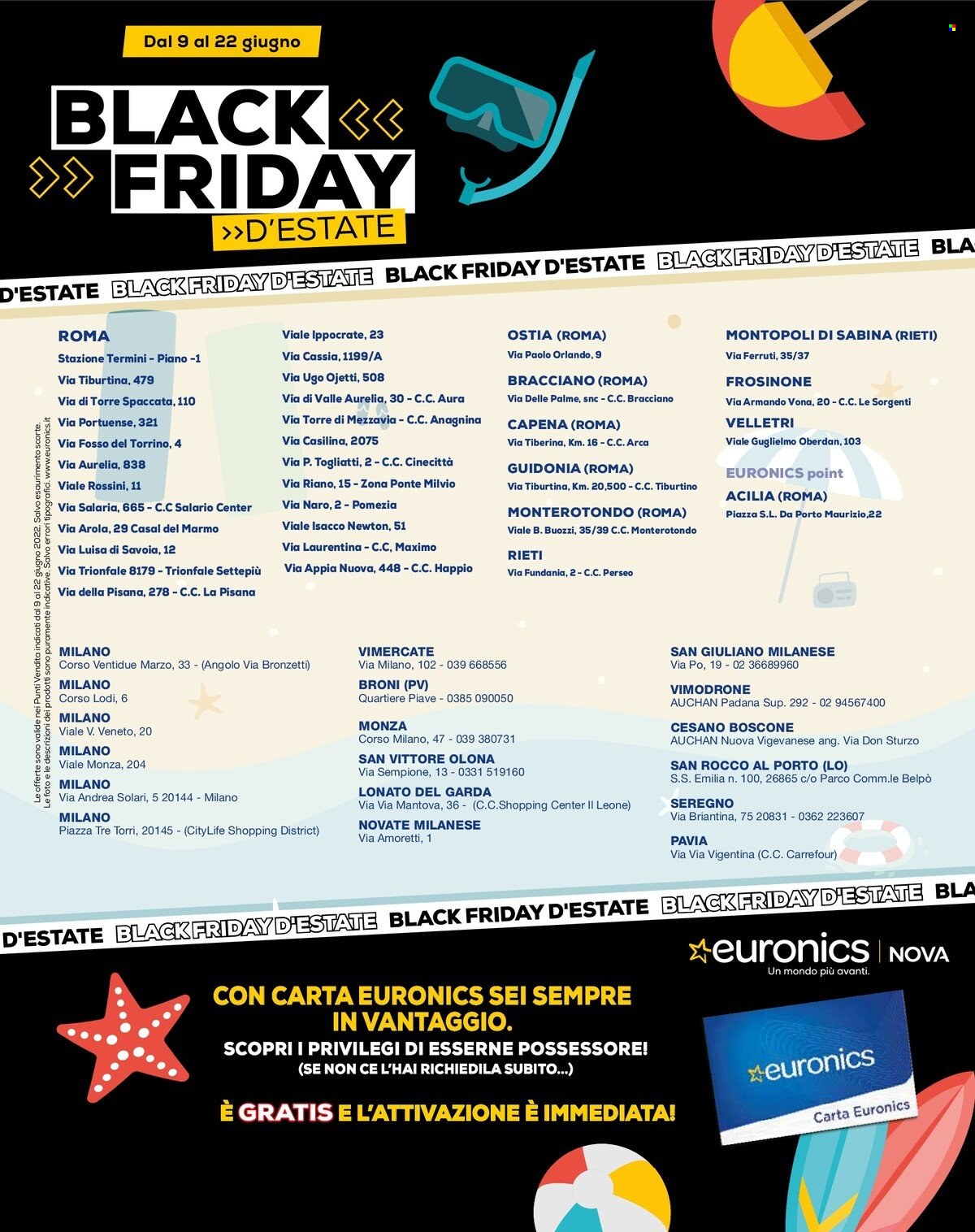 Volantino Euronics - 9/6/2022 - 22/6/2022. Pagina 32