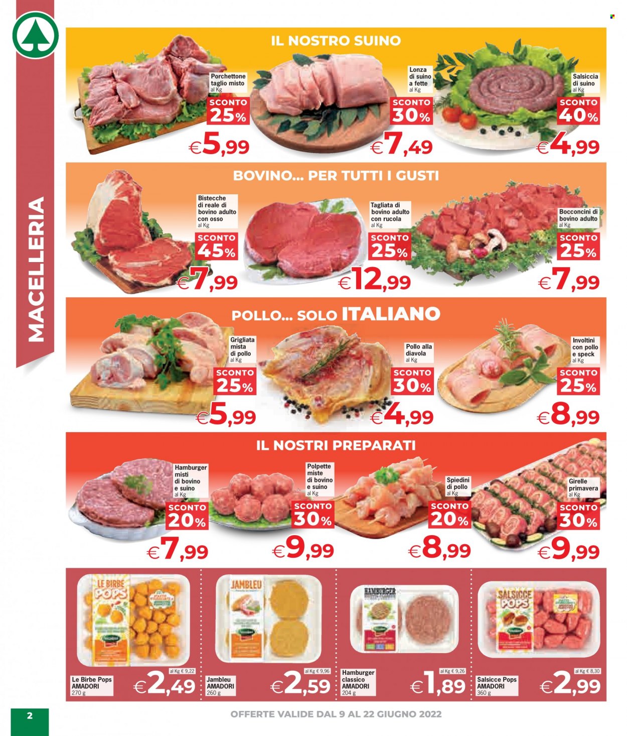 Volantino Eurospar - 9/6/2022 - 22/6/2022. Pagina 2