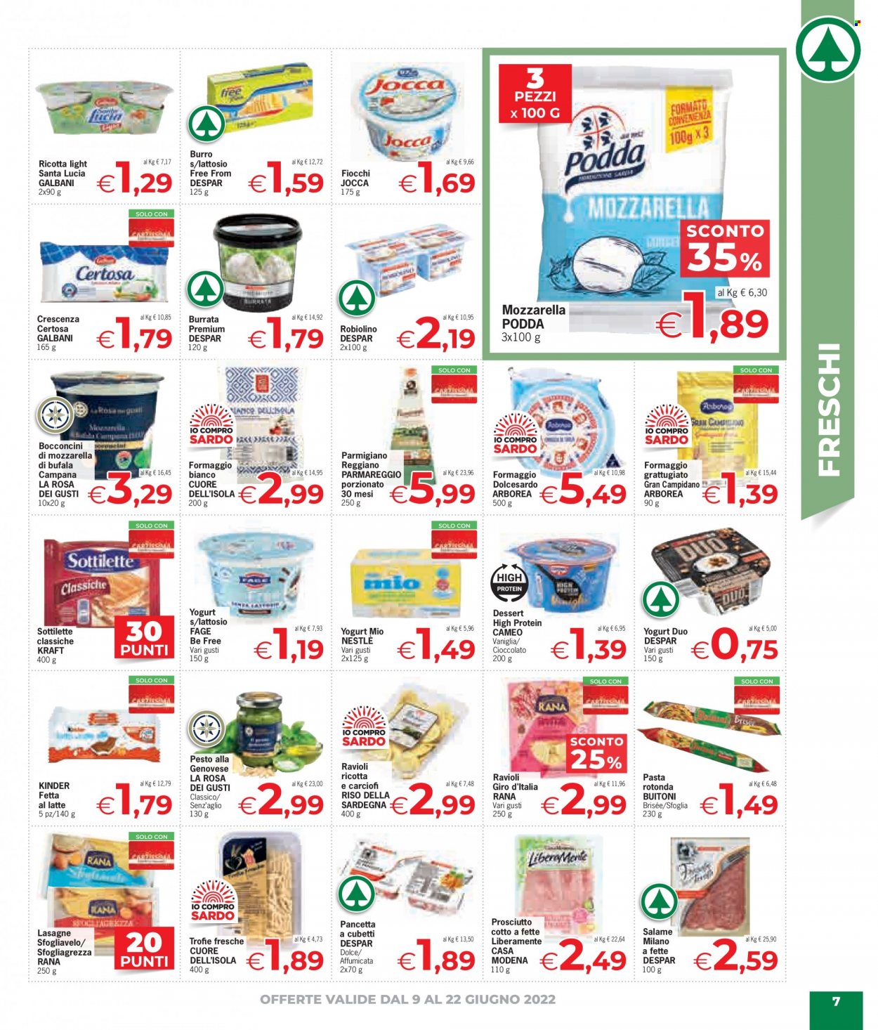 Volantino Eurospar - 9/6/2022 - 22/6/2022. Pagina 7