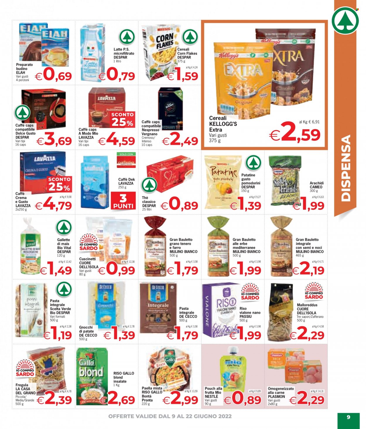 Volantino Eurospar - 9/6/2022 - 22/6/2022. Pagina 9