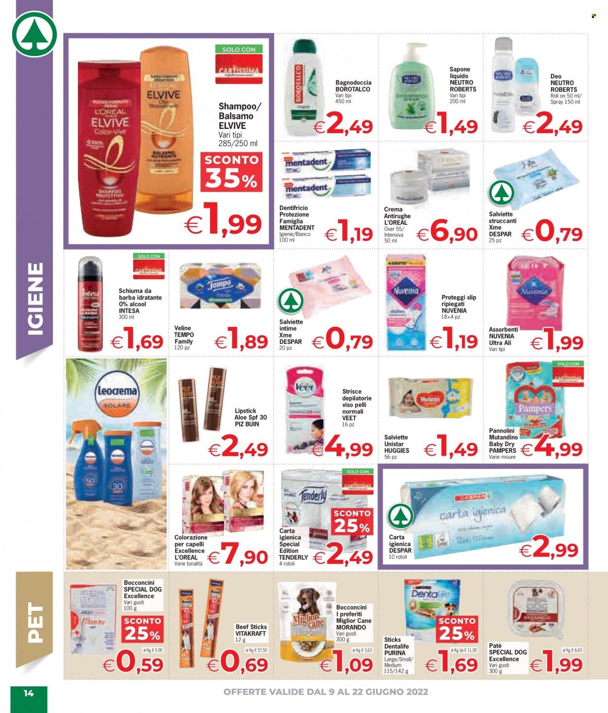 Volantino Eurospar - 9/6/2022 - 22/6/2022. Pagina 14