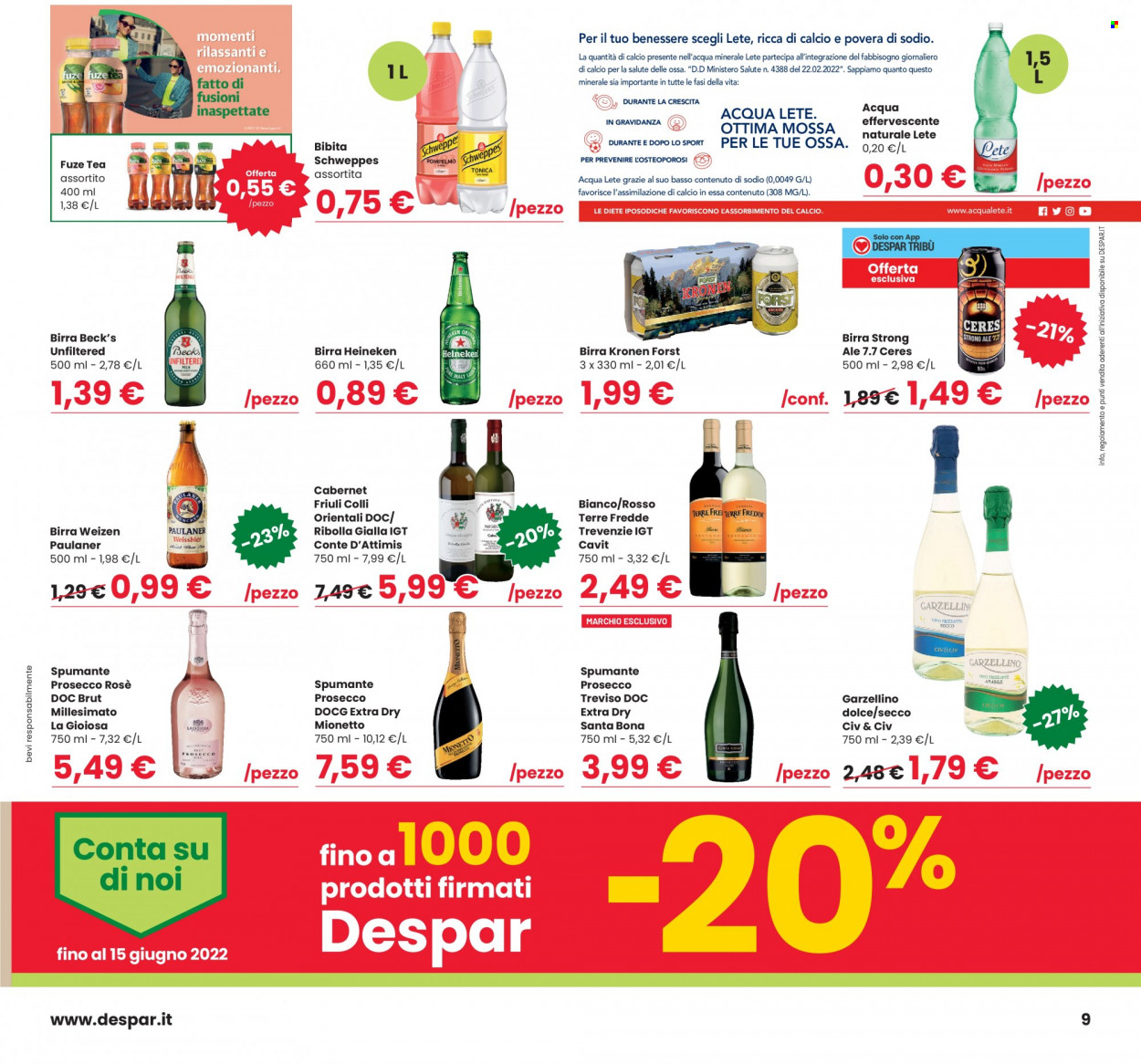 Volantino Interspar - 9/6/2022 - 22/6/2022. Pagina 9