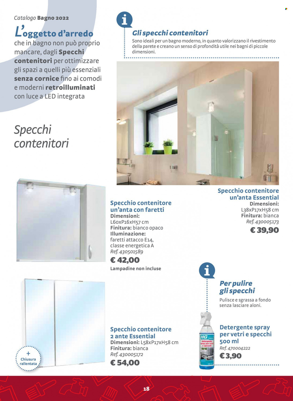 thumbnail - Volantino Bricocenter - 9/6/2022 - 3/7/2022 - Prodotti in offerta - detergente, detergente spray. Pagina 18.