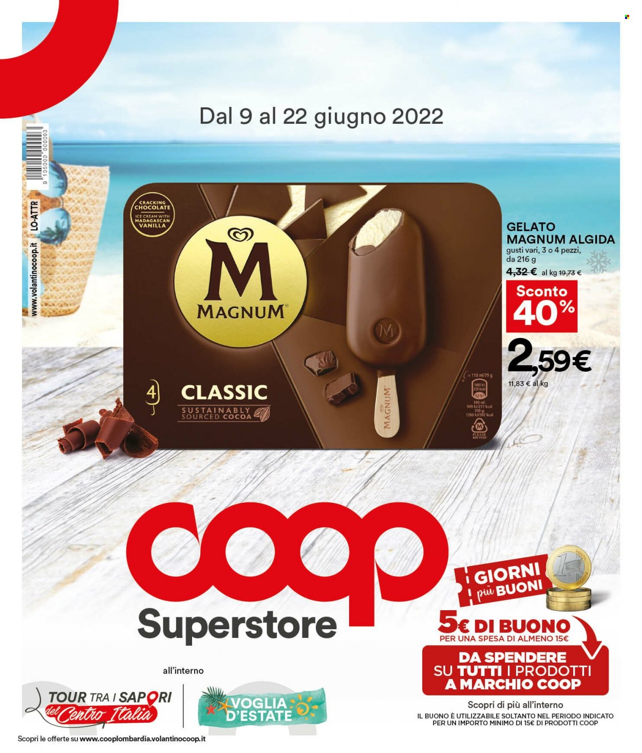 Leták Coop - 9.6.2022 - 22.6.2022. Strana 1