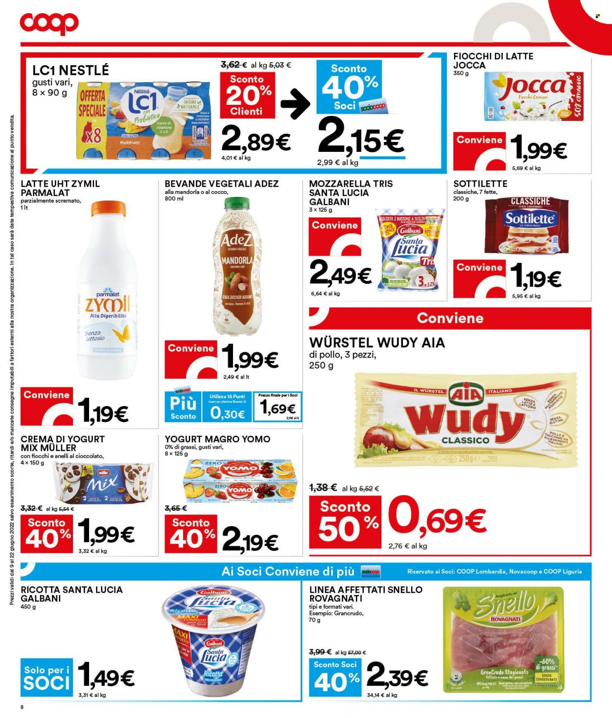 Leták Coop - 9.6.2022 - 22.6.2022. Strana 8