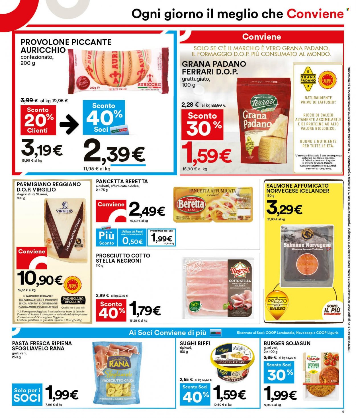 Leták Coop - 9.6.2022 - 22.6.2022. Strana 9