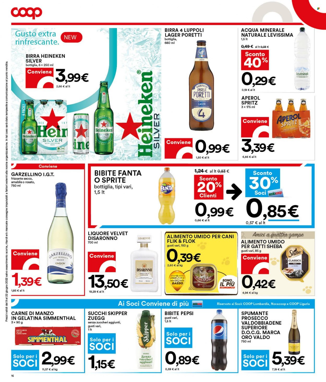 Leták Coop - 9.6.2022 - 22.6.2022. Strana 16