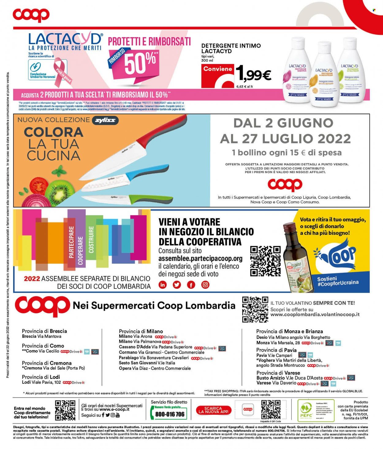 Leták Coop - 9.6.2022 - 22.6.2022. Strana 24