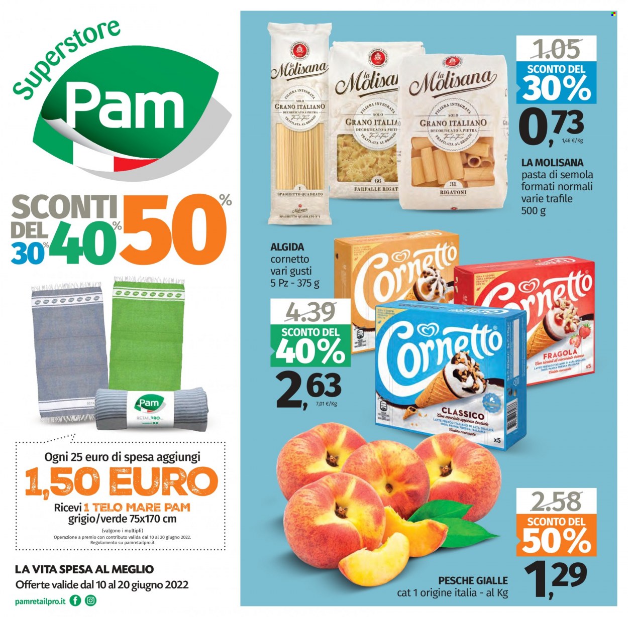 Volantino Pam Panorama - 10/6/2022 - 20/6/2022. Pagina 1