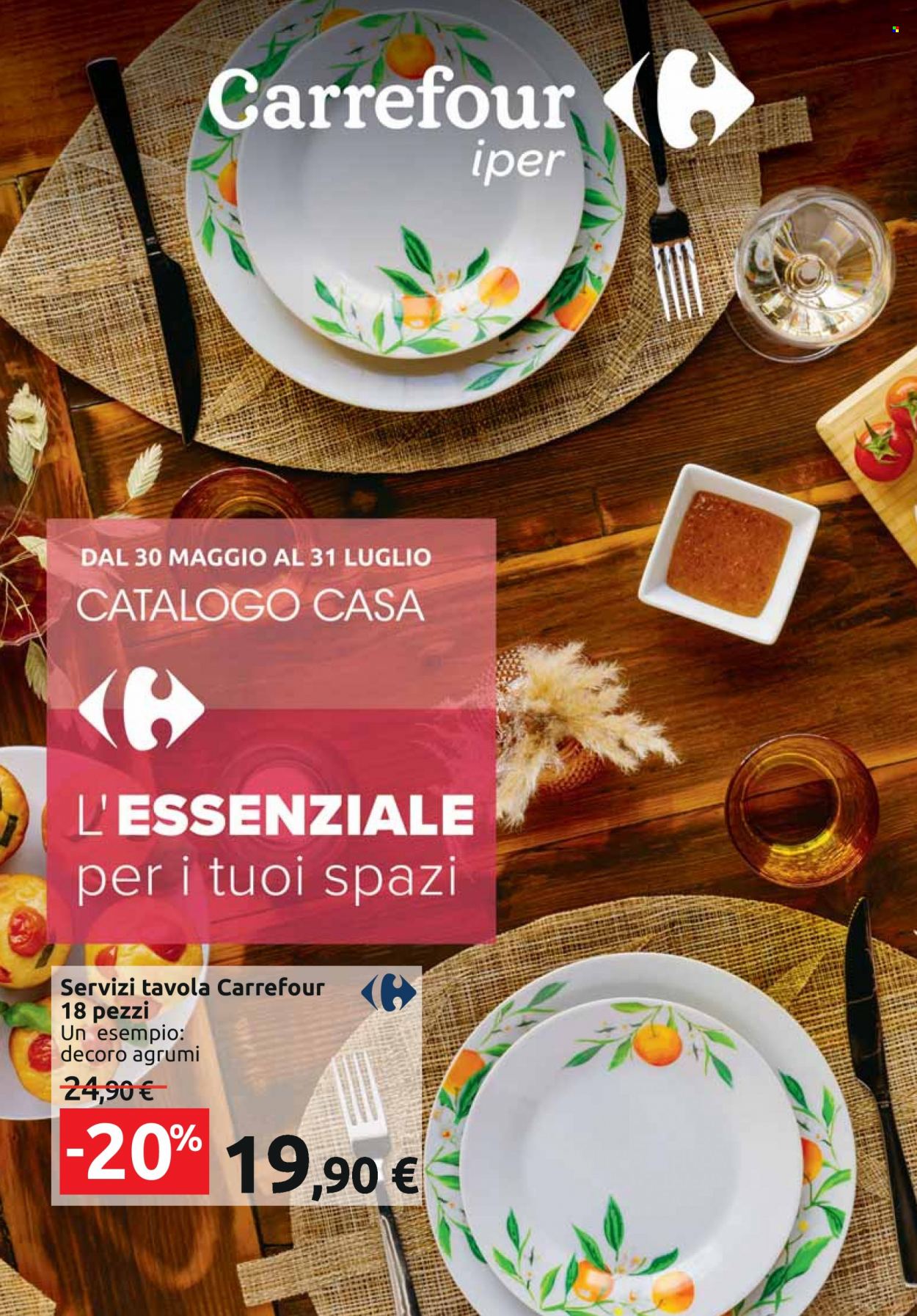 Volantino Carrefour - 30/5/2022 - 31/7/2022. Pagina 1