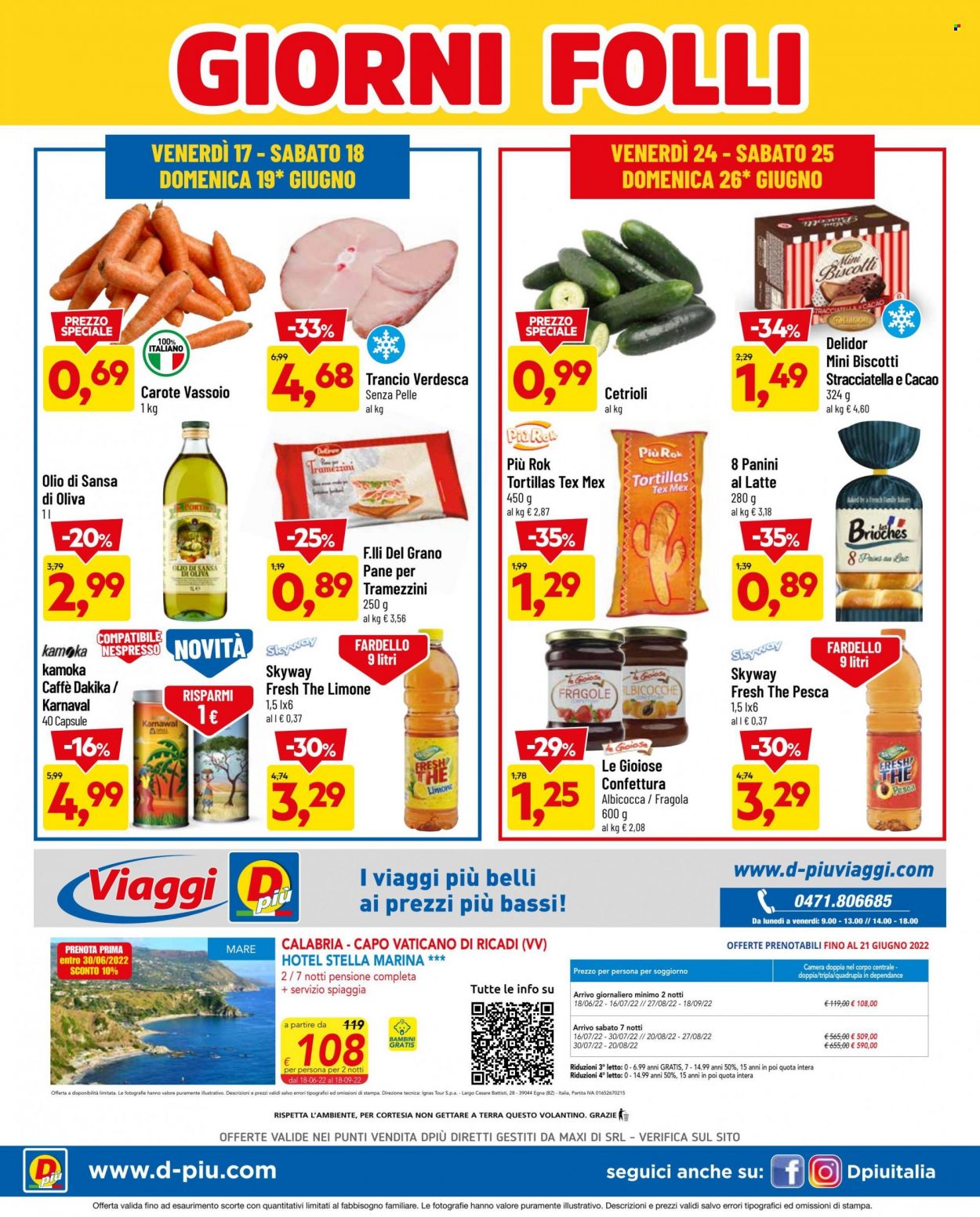 Volantino Dpiù - 13/6/2022 - 26/6/2022. Pagina 16