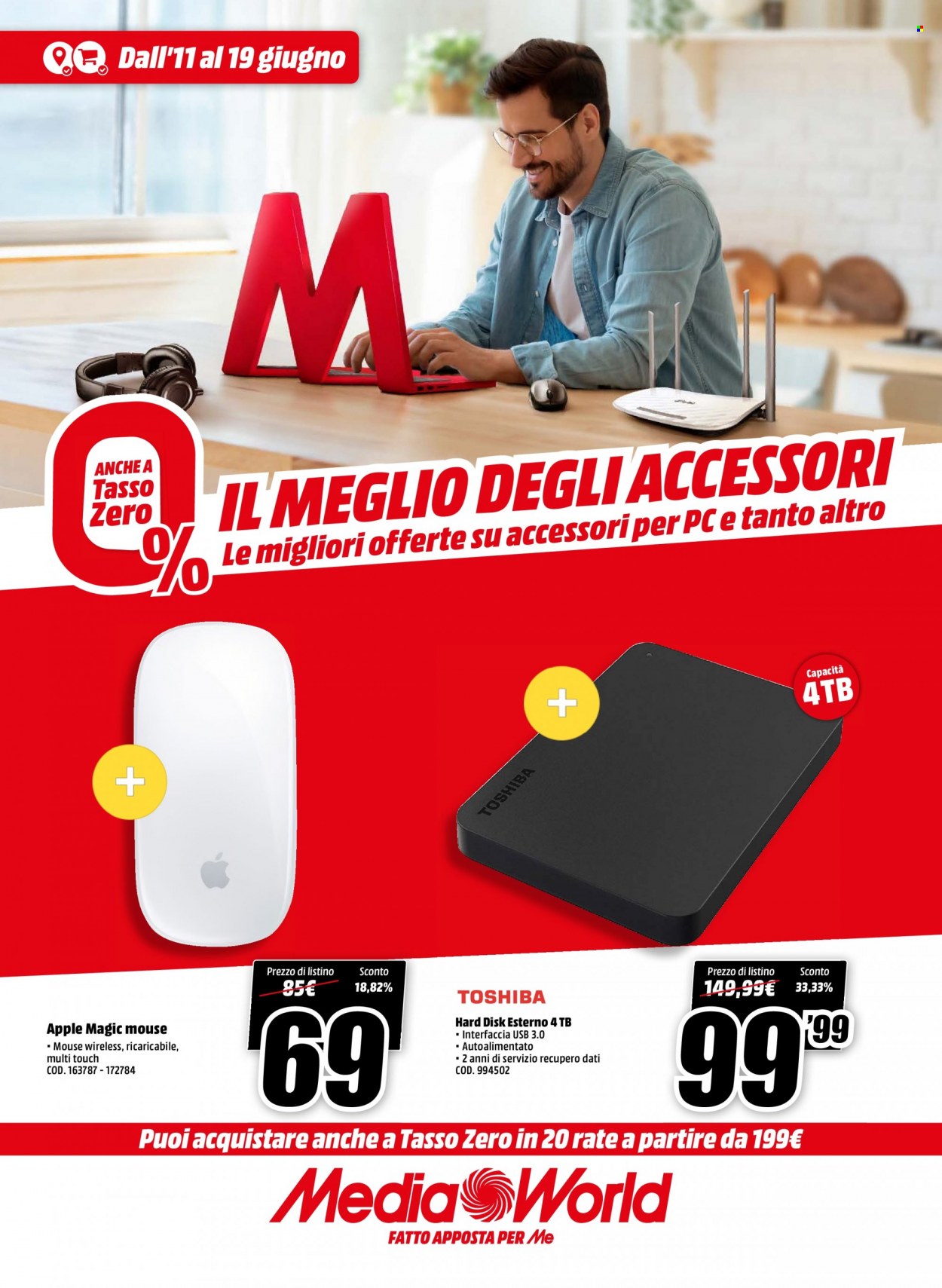 Volantino MediaWorld - 11/6/2022 - 19/6/2022. Pagina 1