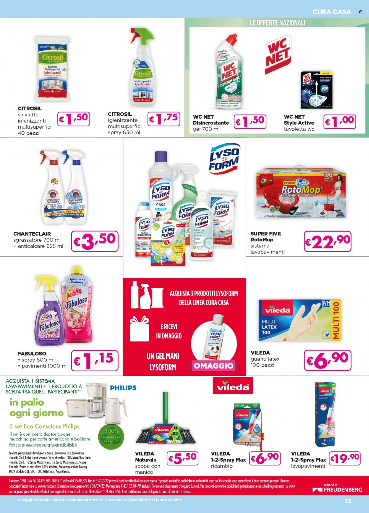 Volantino Acqua & Sapone - 16/6/2022 - 5/7/2022. Pagina 13