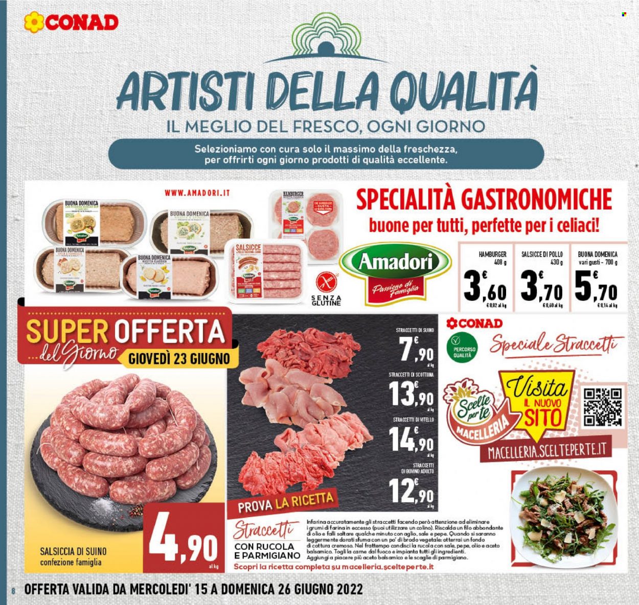 Volantino Conad - 15/6/2022 - 26/6/2022. Pagina 8