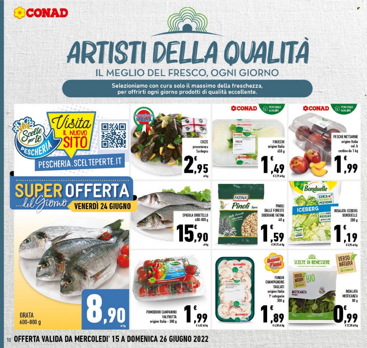 Volantino Conad - 15/6/2022 - 26/6/2022. Pagina 10