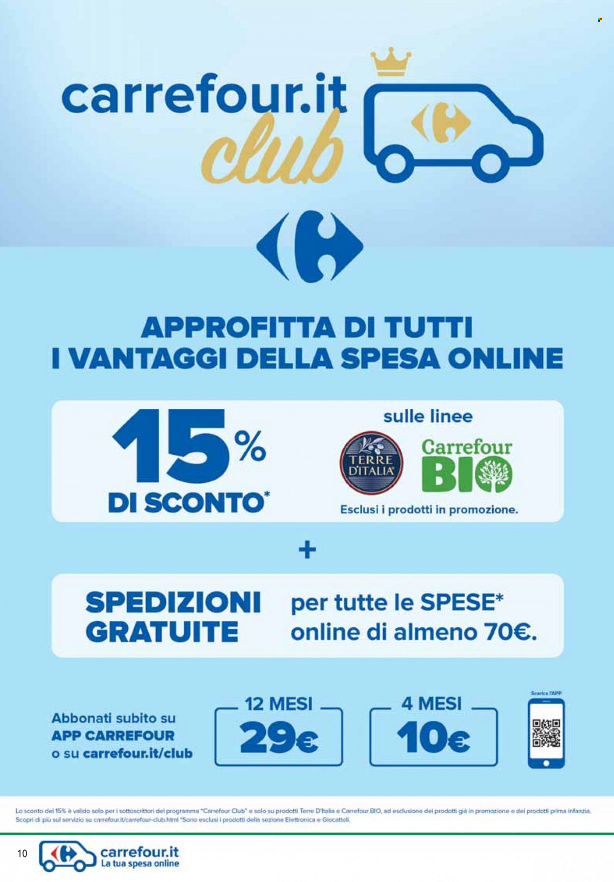 Volantino Carrefour - 17/6/2022 - 29/6/2022. Pagina 10