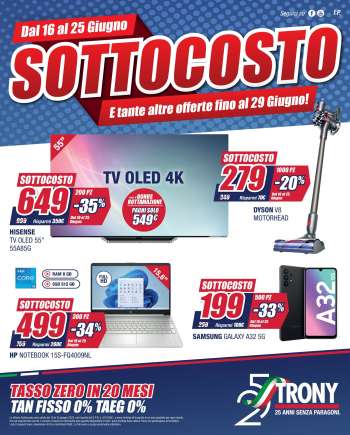 Volantino Trony - 16/6/2022 - 25/6/2022.