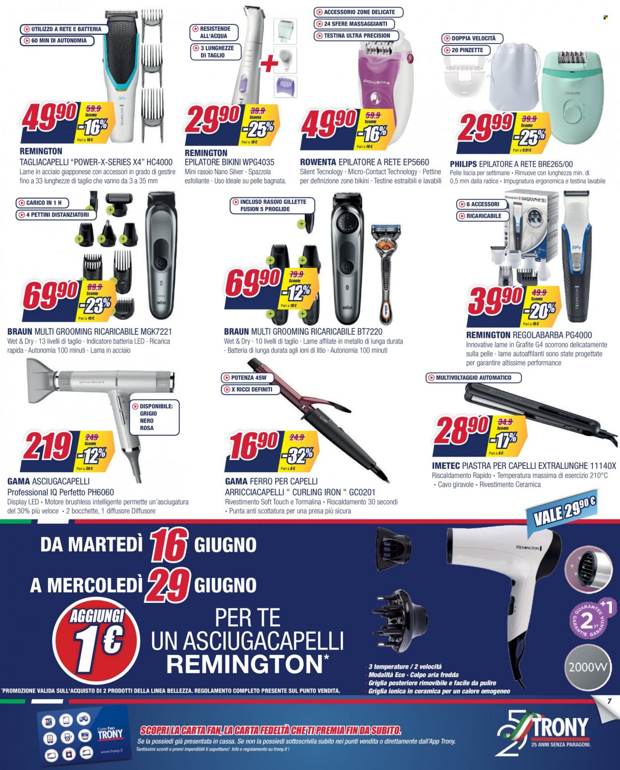 Volantino Trony - 16/6/2022 - 29/6/2022. Pagina 7