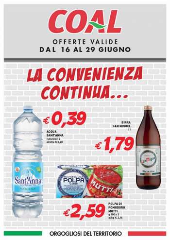 Volantino COAL - 16/6/2022 - 29/6/2022.