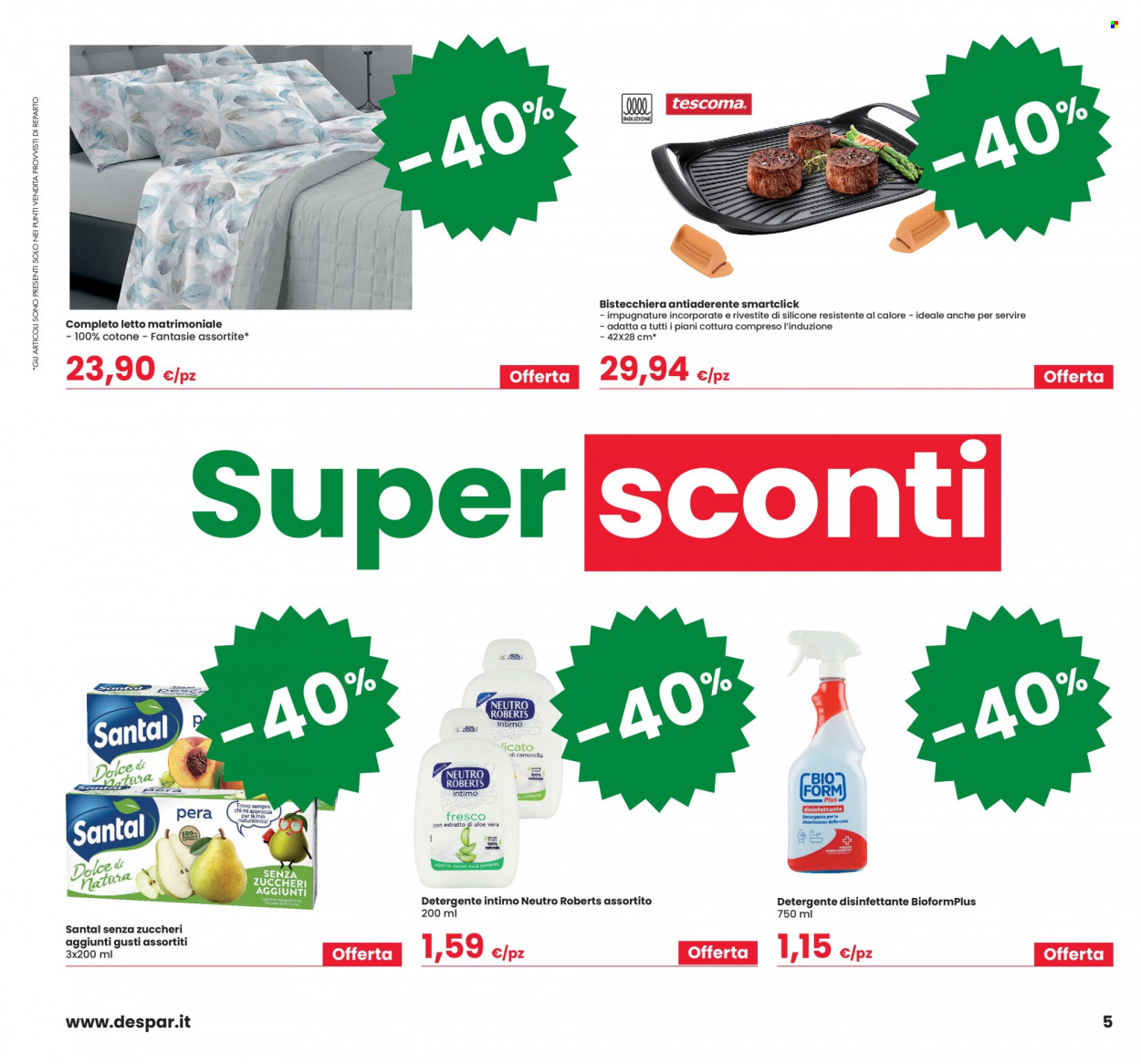 Volantino Eurospar - 16/6/2022 - 29/6/2022. Pagina 5