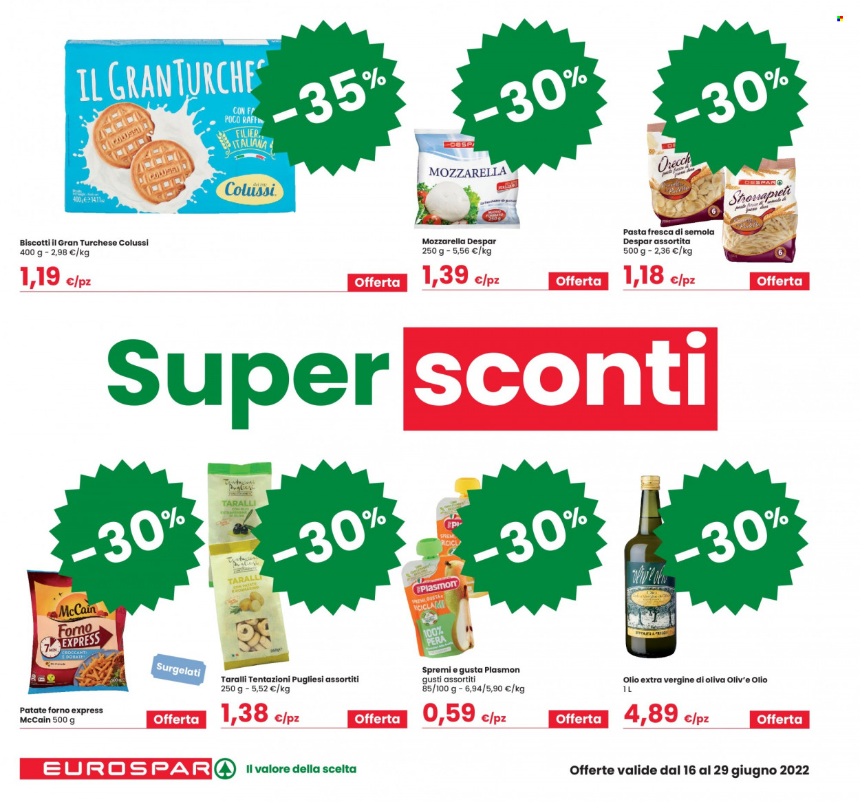 Volantino Eurospar - 16/6/2022 - 29/6/2022. Pagina 6