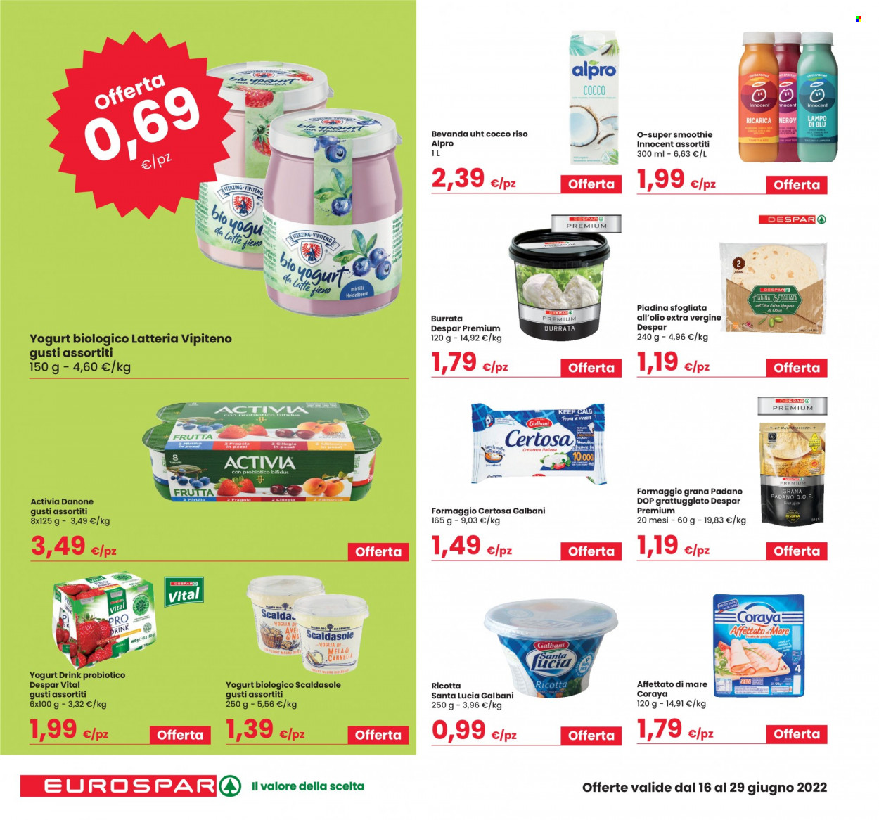 Volantino Eurospar - 16/6/2022 - 29/6/2022. Pagina 16