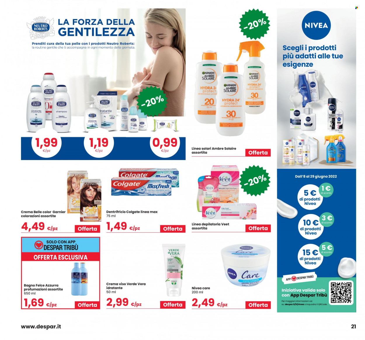 Volantino Eurospar - 16/6/2022 - 29/6/2022. Pagina 21