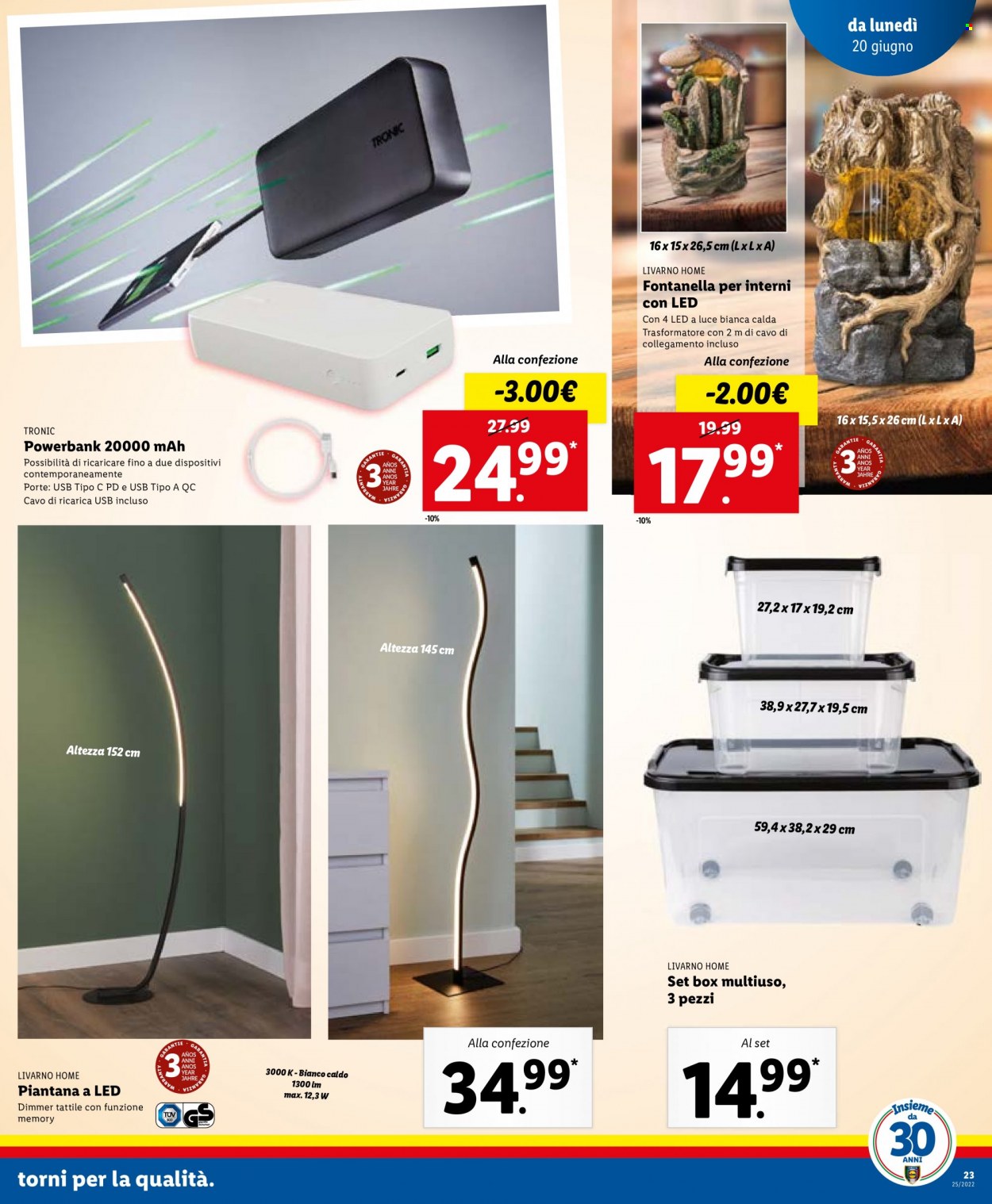 Volantino Lidl - 20/6/2022 - 26/6/2022. Pagina 23
