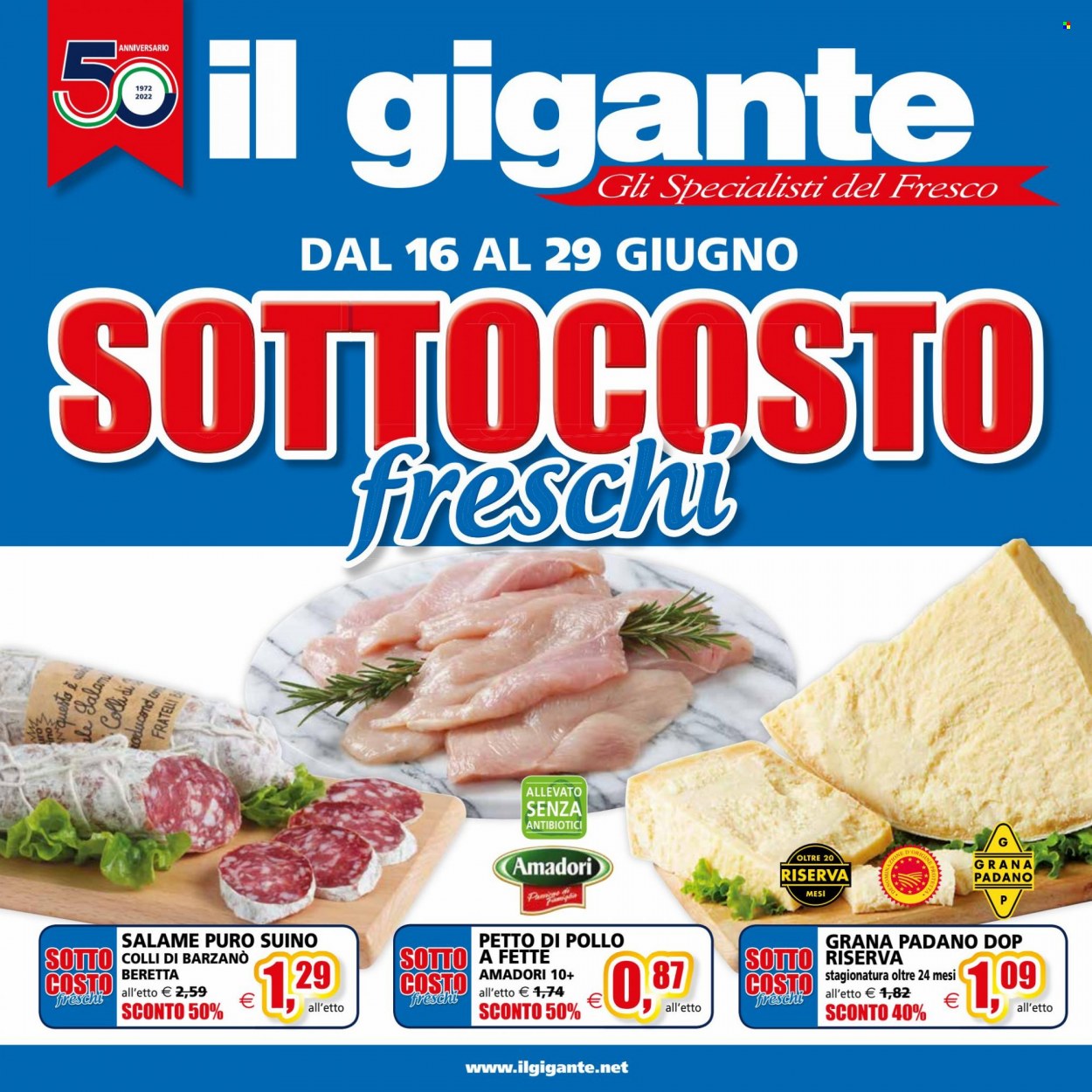 Volantino Il Gigante - 16/6/2022 - 29/6/2022. Pagina 1