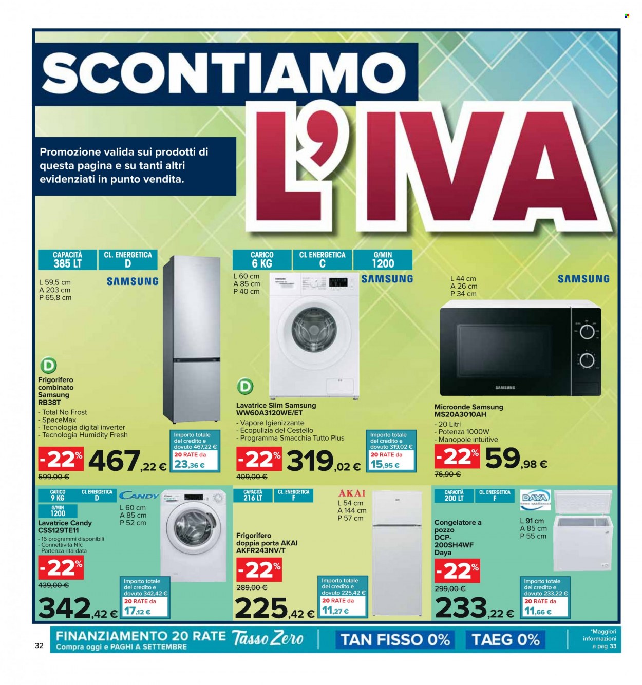 Volantino Carrefour - 20/6/2022 - 30/6/2022. Pagina 32