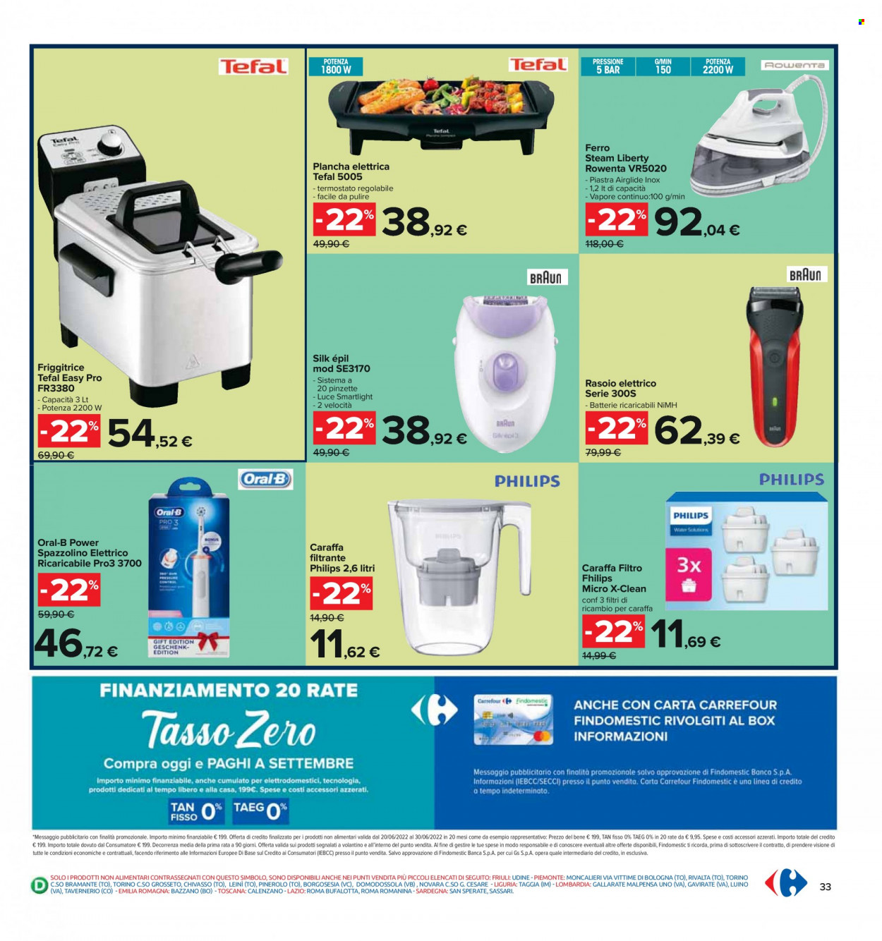 Volantino Carrefour - 20/6/2022 - 30/6/2022. Pagina 33
