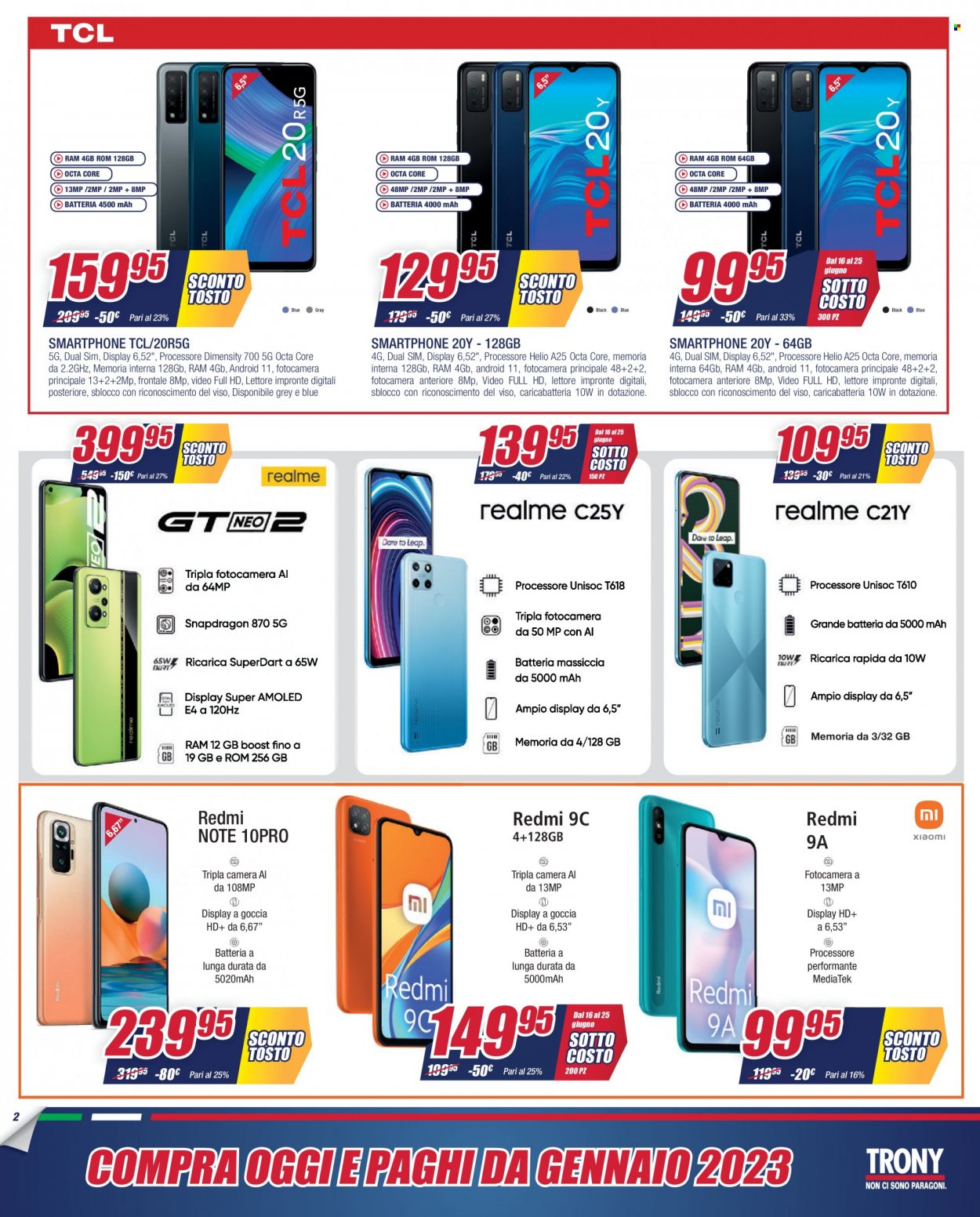 Volantino Trony - 16/6/2022 - 29/6/2022. Pagina 2