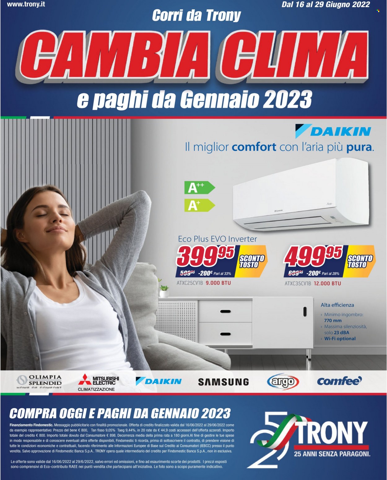 Volantino Trony - 16/6/2022 - 29/6/2022. Pagina 17