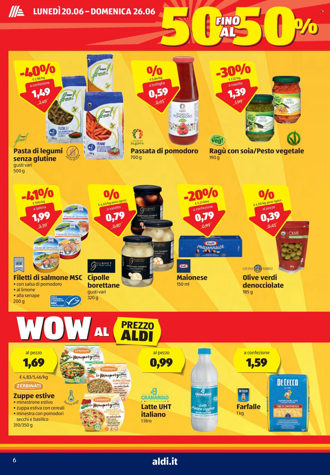 Volantino Aldi - 20/6/2022 - 26/6/2022. Pagina 6